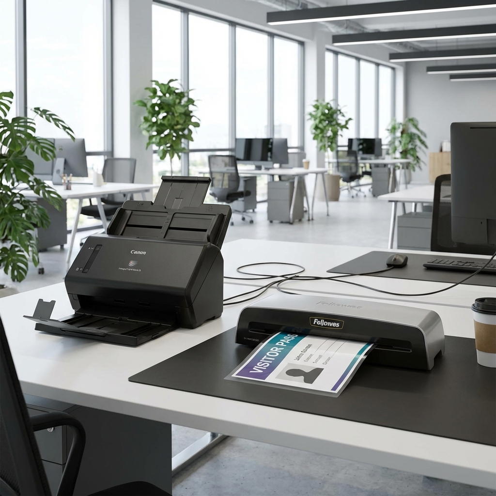 Skeniranje in plastificiranje